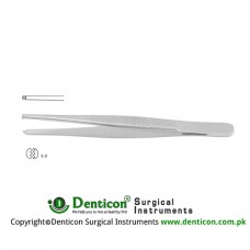 Standard Pattern Dissecting Forceps 1 x 2 Teeth Stainless Steel, 23 cm - 9"